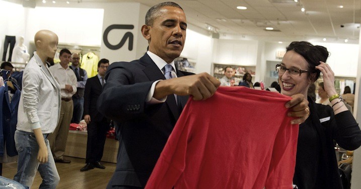 Barack Obama støtter highstreetkæde
