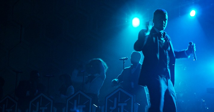 Justin Timberlake flirtede med hele Parken