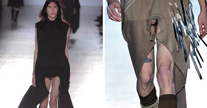 Kommentar: Hvorfor sendte Rick Owens modellerne ned ad catwalken med pikkene hængende fremme?