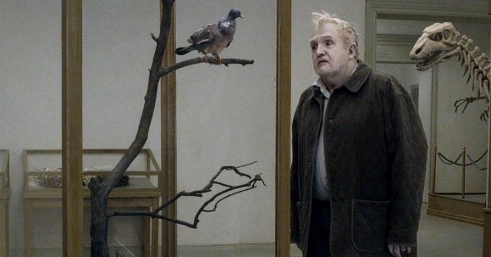 ’En due sad på en gren og funderede over tilværelsen’