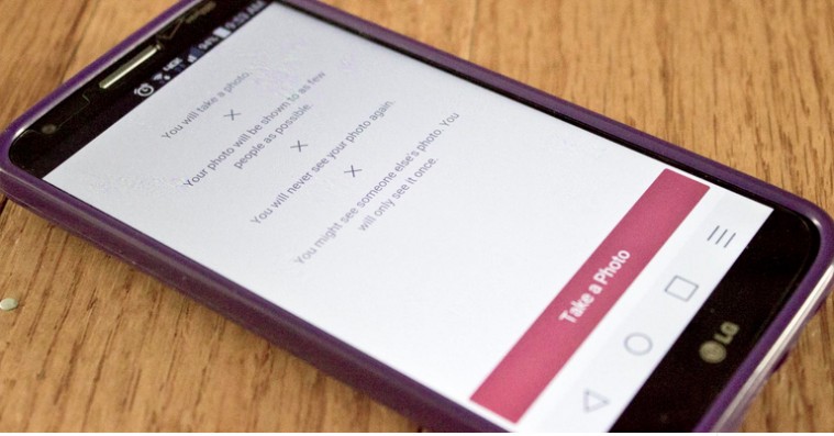 Chatroulette for fotos: Stenet app lader dig sende billeder til komplet fremmede