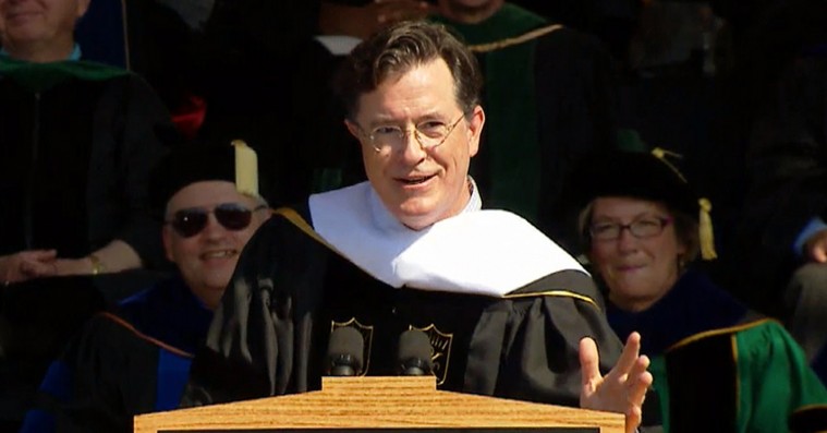 Scorsese, Will Ferrell, Colbert: Grin og gråd med 10 uforglemmelige afgangstaler