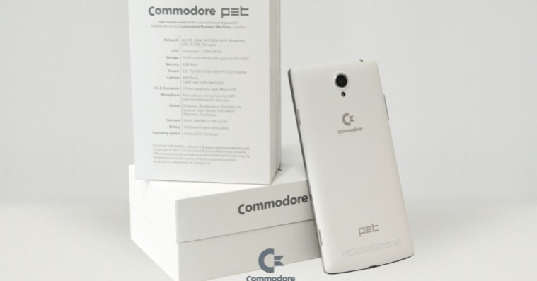 Retro-computerfirmaet Commodore lancerer en smartphone til spil