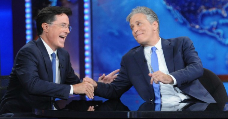Cirka alle amerikanske stjerner tog rørende afsked med Jon Stewart på Twitter