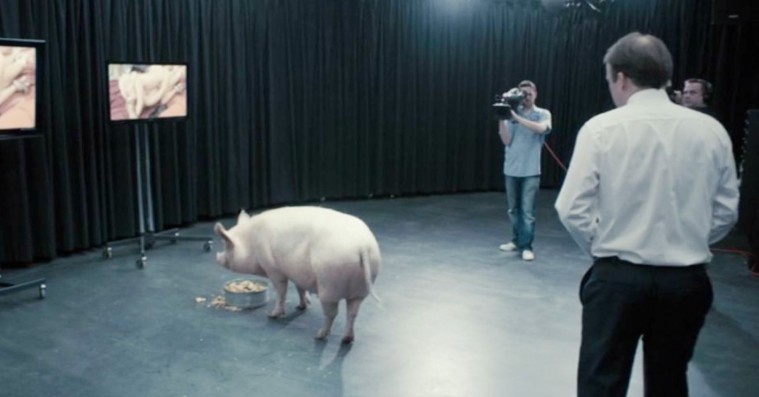 Genial britisk miniserie forudså britisk premierministers samkvem med gris