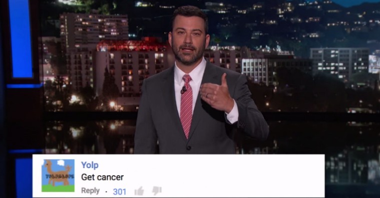 Jimmy Kimmel fatter ikke en bjælde af spilstreaming – og mærker internettets vrede