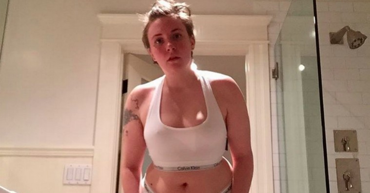 Lena Dunham har droppet Twitter på grund af bodyshaming