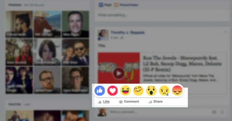 Facebook introducerer alternativ til like-knappen i form af forskellige emojis