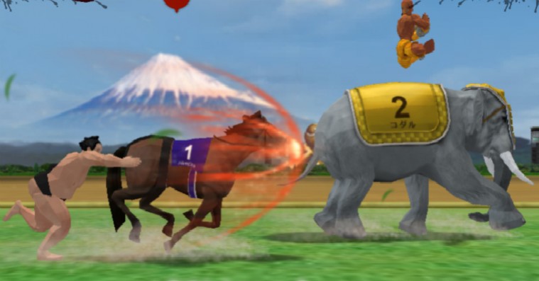 Japansk spil mikser hestesport, sumobrydning og ‘Street Fighter’ til en bizar cocktail