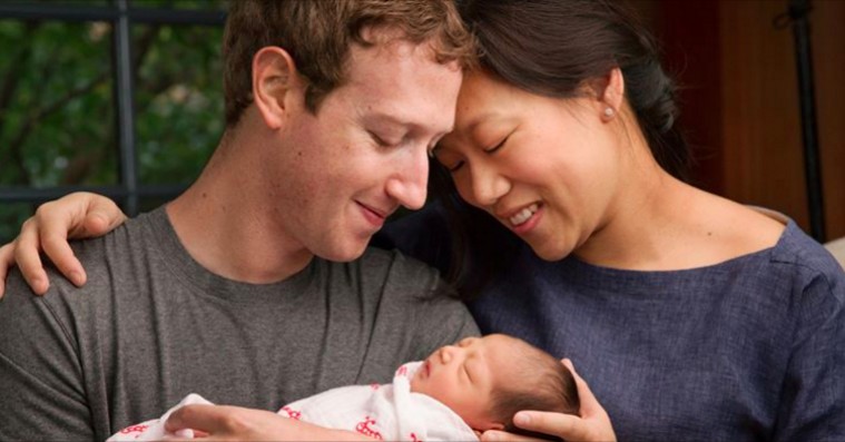 Arvingen til internet-tronen er født: Mark Zuckerberg har fået en baby