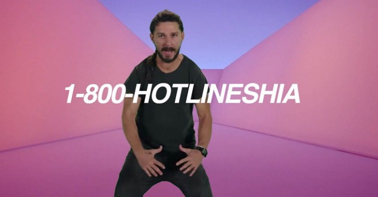 Ring til Shia LaBeouf lige nu og deltag i #TOUCHMYSOUL