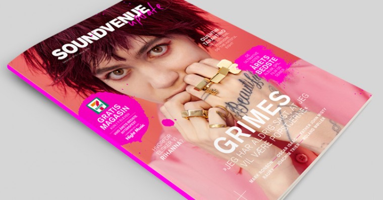 Nyt Soundvenue Update med Grimes, Quentin Tarantino og Mark Ronson ude nu – hent det gratis i 7-Eleven