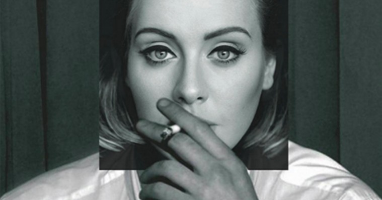 Adeles ansigt passer overraskende godt ind på legendariske albumcovers