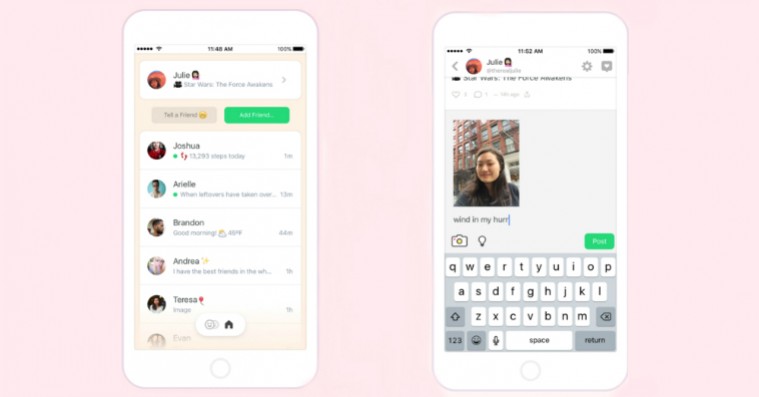 Det sociale netværk Peach vil være en sjov, sukkersød udgave af Twitter