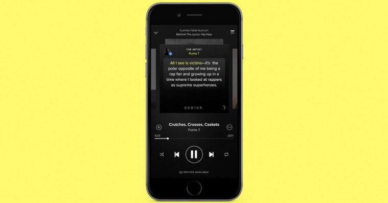 Spotify og Genius tilføjer fun facts til musikken, mens du lytter