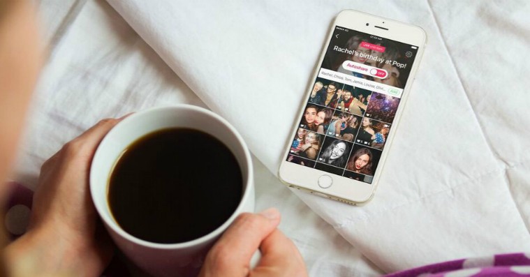 Som en privat dkbn: Upshot samler alle billeder fra events i en begrænset periode