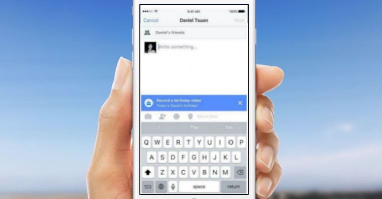 Facebooks fødselsdags-feature: Ønsk tillykke med 15 sekunders videoer
