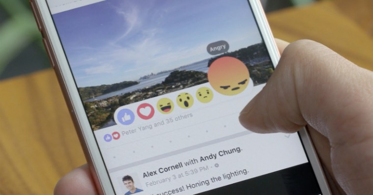 Facebooks reaktionsemojis udgør kun en lille brøkdel af opslagsaktiviteten