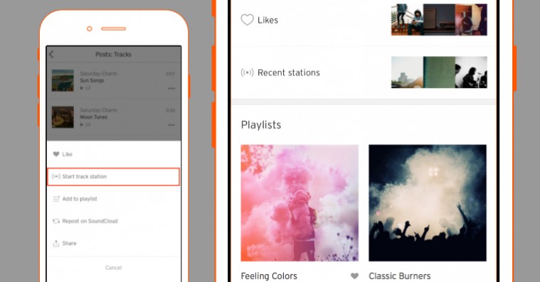 SoundCloud starter radio-service for at markere sig over for streamingtjenesterne