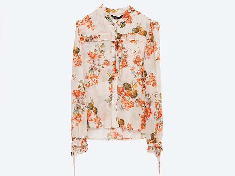 Zara_blusemedmønster