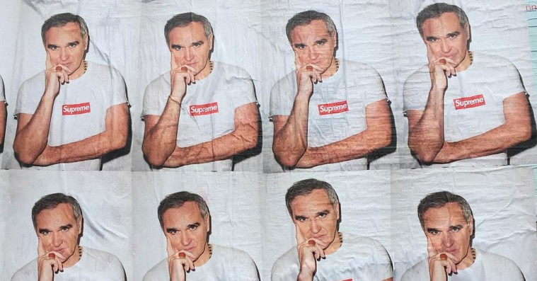 Mode-beef: Morrissey hader at være ny Supreme-model