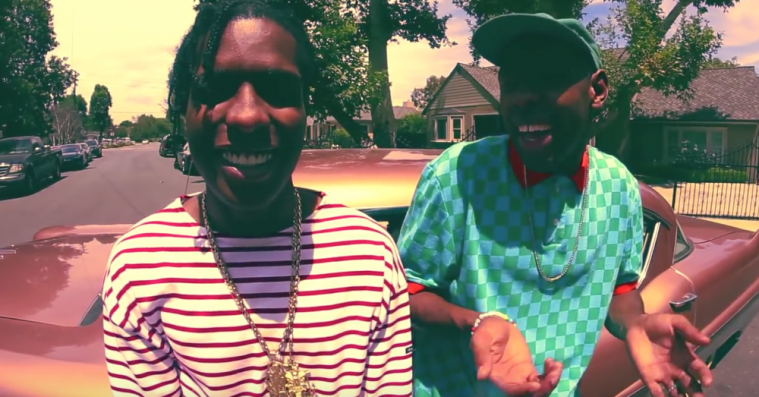 Tyler The Creator og ASAP Rocky laver ballade igen – hør deres pjattede freestyle