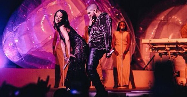 Drake dukkede op til Rihannas show i Miami til gæstevers på ‘Work’
