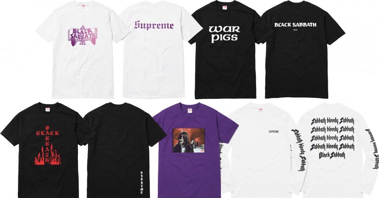 Supreme hylder Black Sabbath – lancerer printkollektion