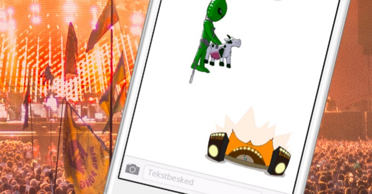 Roskilde Festival lancerer smartphone-keyboard og vil have dig til at designe Orange Feeling-emojis
