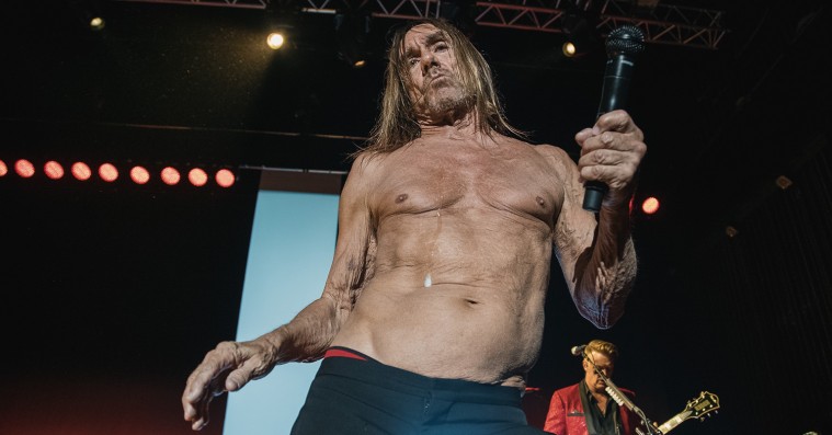 Iggy Pop: Syndig helligdag i Falconer Salen