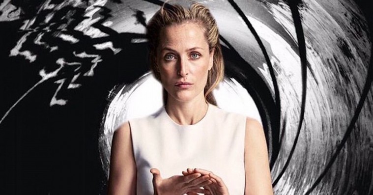 Jane Bond? Gillian Anderson kører sig selv i stilling som den næste agent 007