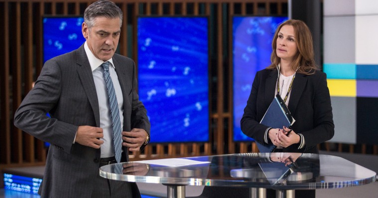 ’Money Monster’: Stjernespækket kidnapningsdrama med problematisk budskab