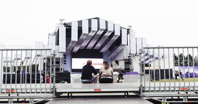 Sådan ser Roskilde Festivals nye Countdown-scene ud