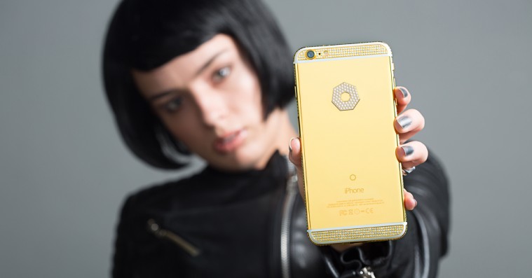 Luksusdyr: Forudbestil en iPhone 7 med guld, platin og diamanter til den nette sum af 8,7 millioner