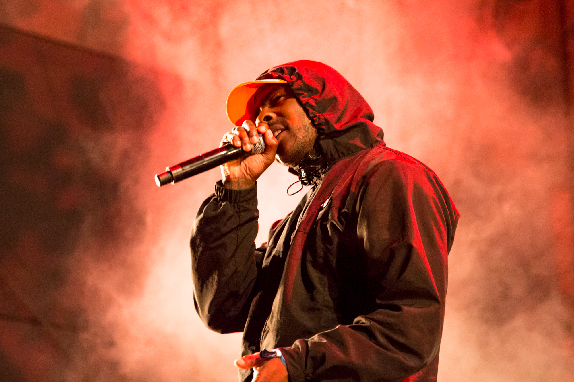 Skepta var et af de mange hiphopnavne, der skabte fest på årets festival