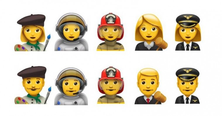 Apple nominerer fem nye professions-emojis med mulighed for at vælge køn
