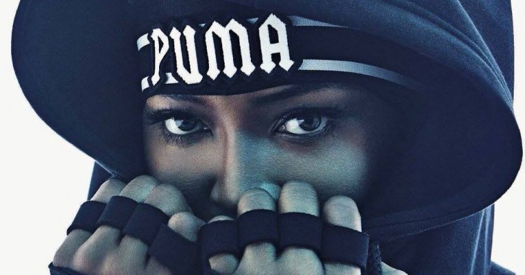 Naomi Campbell er for vild i Rihannas kommende Puma-kollektion