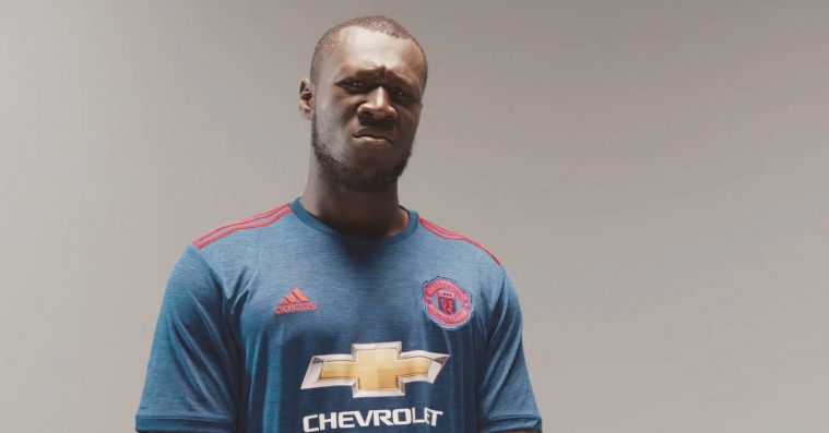 Ups: Stormzy afslørede ved en fejl Paul Pogbas rekord-salg på Facebook