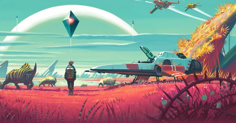 ‘No Man’s Sky’ lander nu: De første 20 minutters gameplay og tidlige førstehåndsindtryk