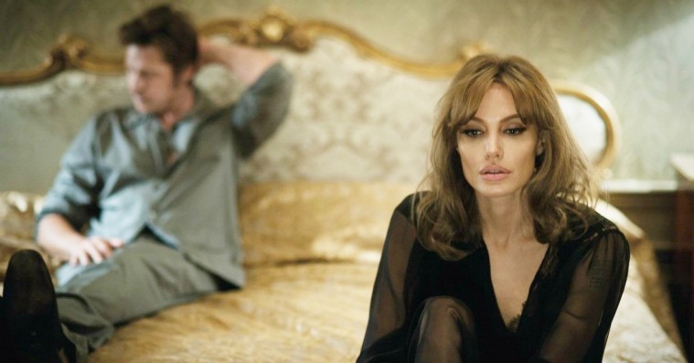 Brad Pitt og Angelina Jolie iscenesatte deres skilsmisse på film – men dengang var der håb