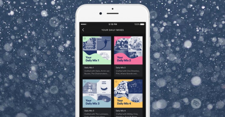 Spotify samler dine favoritter i personlig, dagligt opdateret playliste