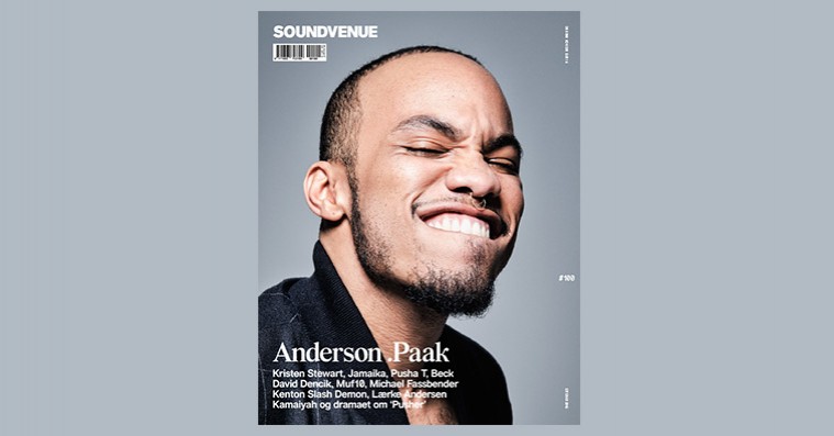 Soundvenue #100 ude nu med Anderson .Paak på forsiden