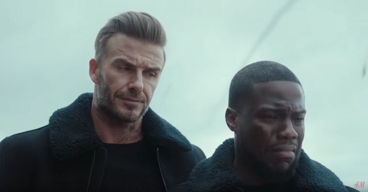 David Beckham og Kevin Hart tager på vild roadtrip i H&M’s vanvittige reklamevideo