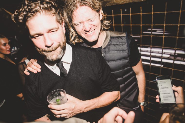 Søren Rasted og Simon Lennet på Chateau Motel.