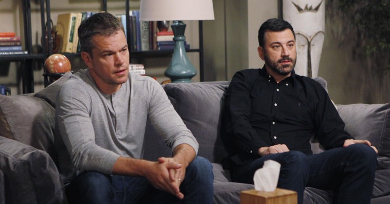 Matt Damon vs. Jimmy Kimmel – få overblikket over deres 11 år lange fejde