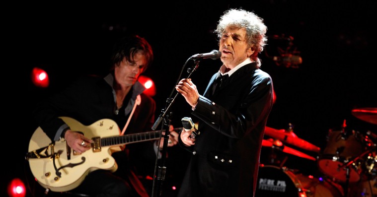 Bob Dylan vinder Nobelprisen i litteratur