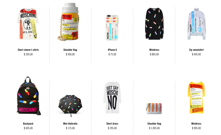 Fra Moschinos webshop