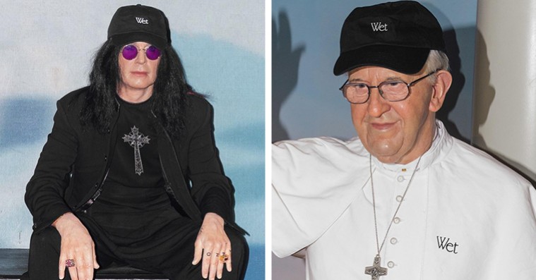 Paven og Ozzy Osbourne er vilde med Wet-merchandise
