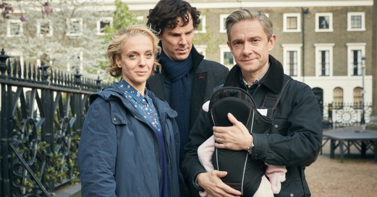 ‘Sherlock’ sæson 4: Se billeder af den nye skurk og nybagte daddy Watson
