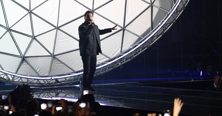 Se The Weeknd fremføre ‘Starboy’ til MTV EMA under en stor kuppel
